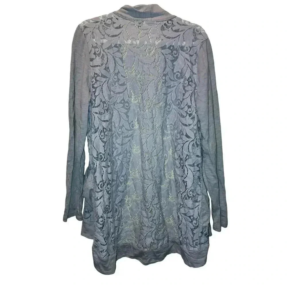 Logo by Lori Goldstein L Cardigan - Picture 2 of 4